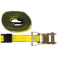 Tendeur d'arrimage pour treuil, Crochet plat, 30' , 2" , Charge d'utilisation max. 3335 lb (1512 kg) PB Rental Co. Ltd.