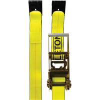 Tendeur d'arrimage pour treuil, Crochet plat, 30' , 3" , Charge d'utilisation max. 5400 lb (2449 kg) PB Rental Co. Ltd.