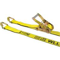 Tendeur d'arrimage pour treuil, Crochet en J, 30' , 2" , Charge d'utilisation max. 3335 lb (1512 kg) PB Rental Co. Ltd.