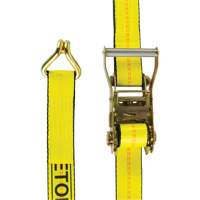 Tendeur d'arrimage pour treuil, Crochet en J, 30' , 2" , Charge d'utilisation max. 3335 lb (1512 kg) PB Rental Co. Ltd.