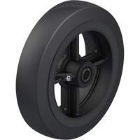 Roue en caoutchouc noir sur noyau en fonte PB Rental Co. Ltd.