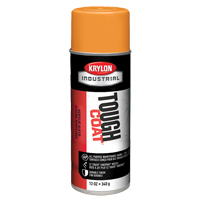 &eacute;mail acrylique &agrave; l'alkyde Tough Coat, Orange &eacute;quipement OSHA, Brillant, 12 oz, Canette a&eacute;rosol PB Rental Co. Ltd.
