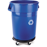 Brute&reg; Collection Recycling Container, Bulk, Plastic, 32 US gal. PB Rental Co. Ltd.