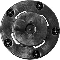 Chariot &agrave; visser Brute, Poly&eacute;thyl&egrave;ne, Noir, Convient aux contenants 20 - 55 US gal. PB Rental Co. Ltd.