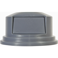 Couvercles ronds Brute, Couvercle bomb&eacute;, Plastique/Poly&eacute;thyl&egrave;ne, Convient aux contenants 26-1/2" dia. PB Rental Co. Ltd.