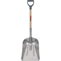 #8 Grain Scoop Shovel, Wood, Aluminum Blade, D-Grip Handle, 29" Length PB Rental Co. Ltd.