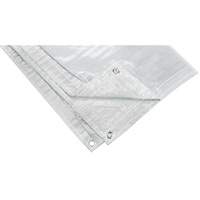 Insulated Tarp, Polyethylene, White, 20' x 12' x 8 mils PB Rental Co. Ltd.