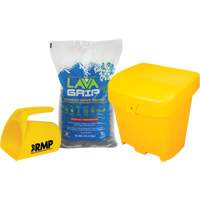 LavaGrip Traction-Aid Kit with 77 Bags, Container Size 35.3 lbs. (16 kg), Bag PB Rental Co. Ltd.