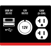 Inverter Generator, 2500 W Surge, 1800 W Rated, 4.2 L Tank PB Rental Co. Ltd.