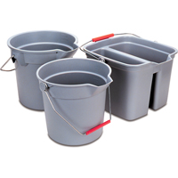 Seau Brute, Capacit&eacute; de 3.5 gal. US (14 pintes), Gris PB Rental Co. Ltd.