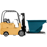 Conteneur autobasculeur, Acier, 3/4 vg³, Bleu PB Rental Co. Ltd.