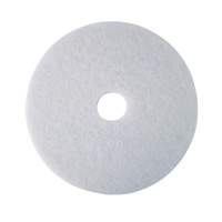 Floor Pad, 17", Polish, White PB Rental Co. Ltd.