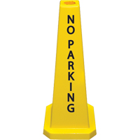 "No Parking" Lamba Traffic Cones, English PB Rental Co. Ltd.