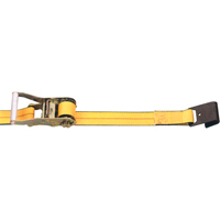 Tendeurs d'arrimage &agrave; cliquet, Crochet plat, 2" , 30' , Charge d'utilisation max. 3335 lb (1513 kg) PB Rental Co. Ltd.