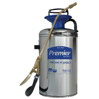 Vaporisateur professionnel s&eacute;rie premi&egrave;re qualit&eacute;, 2 gal. (7,6 L), Acier inoxydable, Lance de 12" PB Rental Co. Ltd.