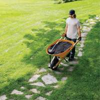 Pro Heavy-Duty Wheelbarrow, 6 cu. ft., Steel Tray PB Rental Co. Ltd.