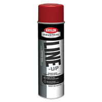 Industrial Line-Up&reg; Pavement Striping Paint, Red, 18 oz., Aerosol Can PB Rental Co. Ltd.