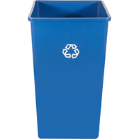 Contenant pour poste de recyclage, Vrac, Plastique, 35 gal. US PB Rental Co. Ltd.