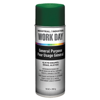 Industrial Work Day Paint, Green, Gloss, 10 oz., Aerosol Can PB Rental Co. Ltd.
