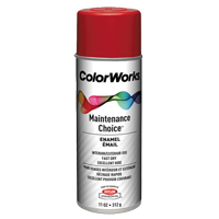 Maintenance Choice Enamel, Cherry Red, Gloss, 11 oz., Aerosol Can PB Rental Co. Ltd.