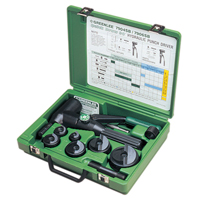 Ensemble de poinçonnage hydraulique Quick Draw 90 avec poinçons SlugBuster PB Rental Co. Ltd.