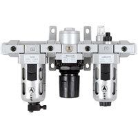AFRLMI38 3-Piece Intermediate Air Filter, Regulator & Lubricator, 3/8" NPT PB Rental Co. Ltd.