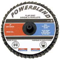 Disque &agrave; lamelles &agrave; rouler POWERBLEND, 2" x Type R, Grain Z120, Alumine de zirconium PB Rental Co. Ltd.