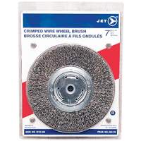Crimped Wire Wheel, 7" Dia., 0.014" Fill, 1/2" - 2" Arbor PB Rental Co. Ltd.