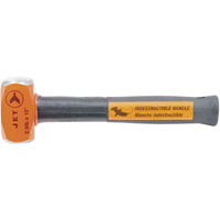 Indestructible Handle Sledge Hammer, 2.5 lbs., 12", Tubular Steel Handle PB Rental Co. Ltd.