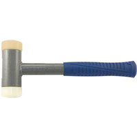 Heavy-Duty Soft-Face Dead Blow Hammer, 2.25 lbs. Head Weight, Polyurethane Face, Tubular Steel Handle PB Rental Co. Ltd.