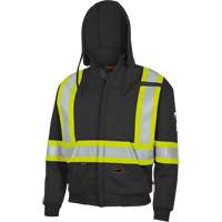 337SF Flame-Resistant Zip Style Hoodie, Men's, Small, Black, 22 cal/cm² PB Rental Co. Ltd.