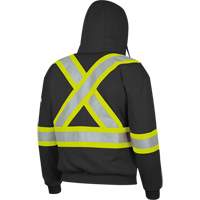337SF Flame-Resistant Zip Style Hoodie, Men's, Small, Black, 22 cal/cm² PB Rental Co. Ltd.