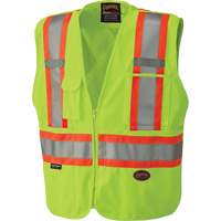 6936 Veste de s&eacute;curit&eacute; d&eacute;tachable en 5 points, Jaune lime haute visibilit&eacute;, 2T-Grand, Polyester PB Rental Co. Ltd.