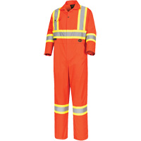 5514 High-Visibility Safety Coveralls, 36, High Visibility Orange PB Rental Co. Ltd.