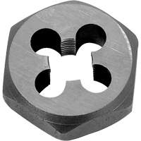 Hexagon Rethreading Bolt Die, 11/16" Dia., 5/16"-18 Thread, Chromium Steel PB Rental Co. Ltd.