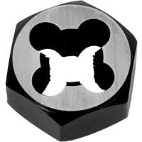 Hexagon Rethreading Bolt Die, 1" Dia., M6x1 Thread, Chromium Steel PB Rental Co. Ltd.