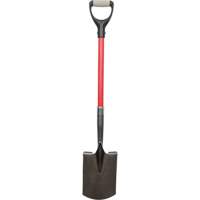 Pelles robustes, Fibre de verre, Lame Acier au carbone, Manche en Prise en D, Longueur 30-1/2" PB Rental Co. Ltd.