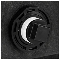 Stock Tank, 69" D x 63.25" W x 25" H, 2500 lbs. Capacity, Black PB Rental Co. Ltd.