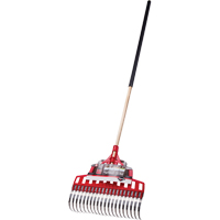 Multi-Purpose Lawn Rake, 20" Blade, 20 Tines, Hardwood Handle, Steel Blade PB Rental Co. Ltd.