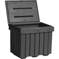 Conteneur d'entreposage &eacute;conomique pour sel/sable, 32" x 23" x 27-1/2", 10 pi³, Gris PB Rental Co. Ltd.