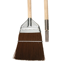 Railway & Track Broom with Chisel, Wood Handle, Polypropylene Bristles, 56" L PB Rental Co. Ltd.