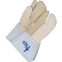 Gants &agrave; trois doigts en cuir, Cuir fleur de vache, Taille 11 PB Rental Co. Ltd.