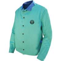 Veste de soudage Gander Brand Banox FR, Coton/Cuir, 2T-Grand, Vert PB Rental Co. Ltd.