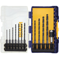 Jeu de forets s&eacute;rie courte, 12 morceaux, Acier rapide PB Rental Co. Ltd.