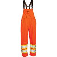 Salopette 300 deniers Journeyman, Polyester, Grand, Orange haute visibilit&eacute; PB Rental Co. Ltd.