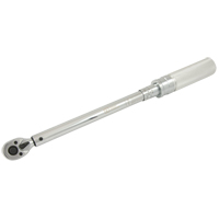 Heavy-Duty Micro-Adjustable Torque Wrench, Click, 3/8" Square Drive, 10 - 100 ft-lbs. PB Rental Co. Ltd.