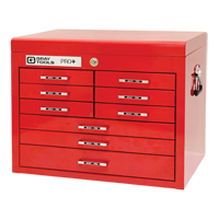 Coffre sup&eacute;rieur de s&eacute;rie PRO+, 26" la, 9 tiroirs, Rouge PB Rental Co. Ltd.