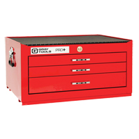 Coffre interm&eacute;diaire de s&eacute;rie PRO+, 26" la, 3 tiroirs, Rouge PB Rental Co. Ltd.
