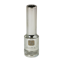 SAE Socket, 3/8", 1/2" Drive, 12 Points, Deep PB Rental Co. Ltd.