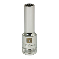Metric Socket, 10 mm, 1/2" Drive, 12 Points, Deep PB Rental Co. Ltd.